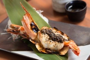 Truffle Char-grill Prawn ($90) applies the home-made truffle dressing, it covered the entire prawn body but not its flavor.
